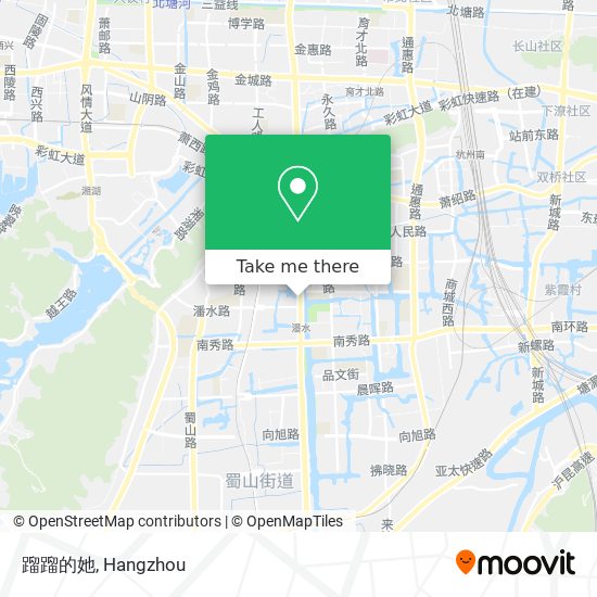 蹓蹓的她 map