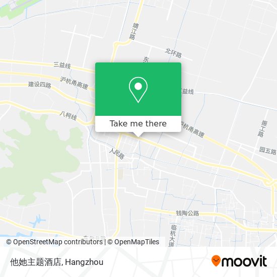他她主题酒店 map