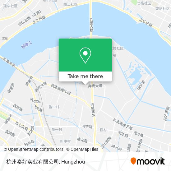 杭州泰好实业有限公司 map