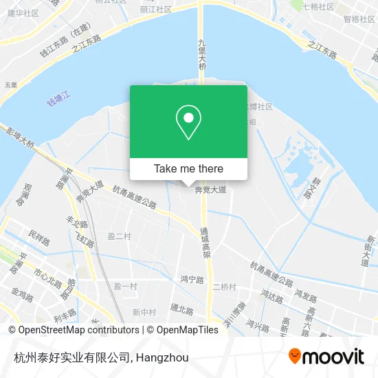 杭州泰好实业有限公司 map