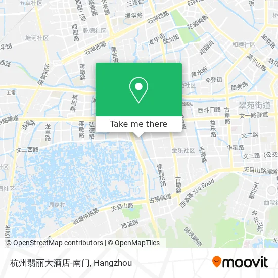 杭州翡丽大酒店-南门 map