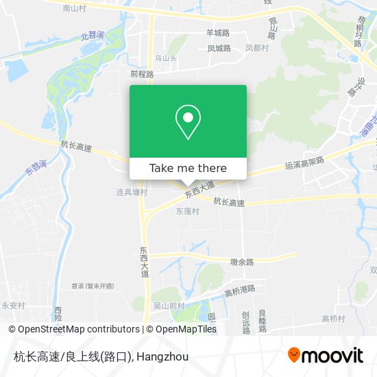 杭长高速/良上线(路口) map