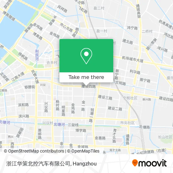 浙江华策北控汽车有限公司 map