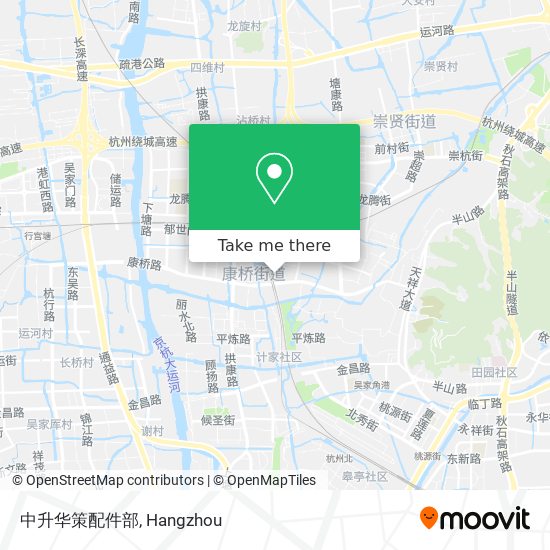 中升华策配件部 map