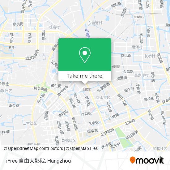 iFree 自由人影院 map