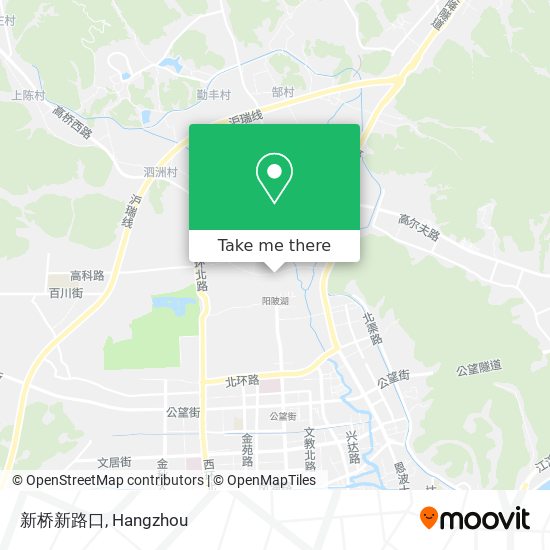 新桥新路口 map