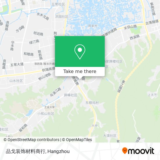 品戈装饰材料商行 map