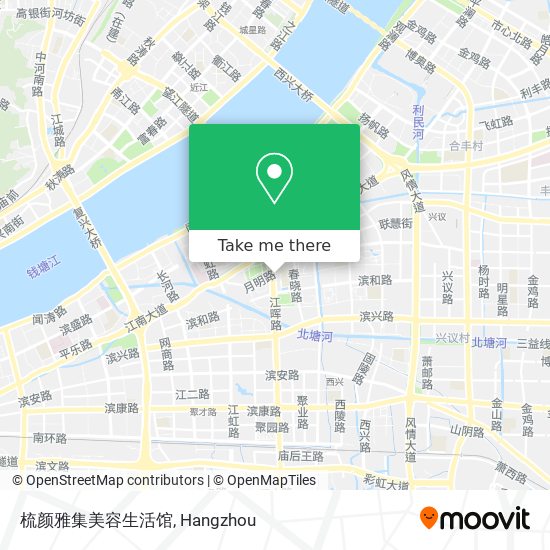 梳颜雅集美容生活馆 map