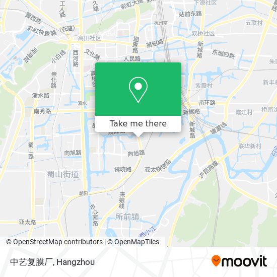 中艺复膜厂 map