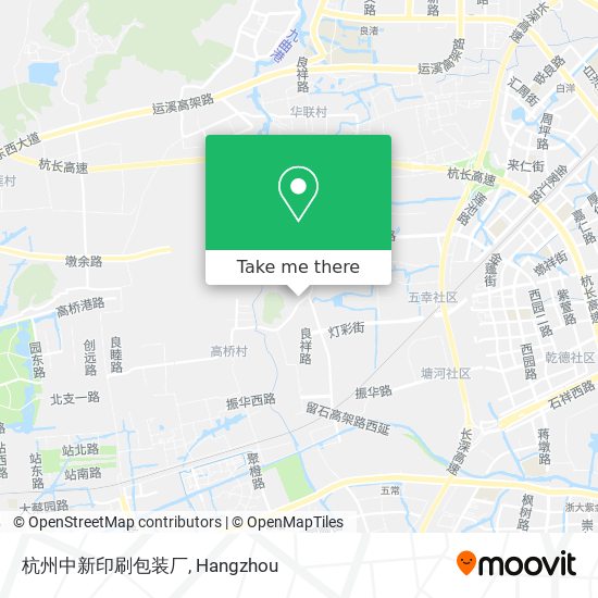 杭州中新印刷包装厂 map
