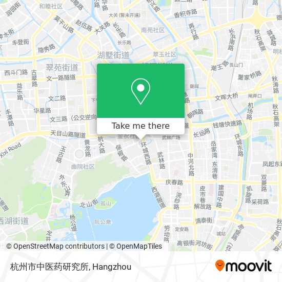 杭州市中医药研究所 map