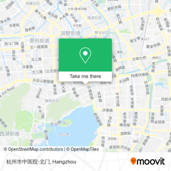 杭州市中医院-北门 map