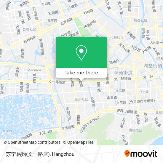 苏宁易购(文一路店) map