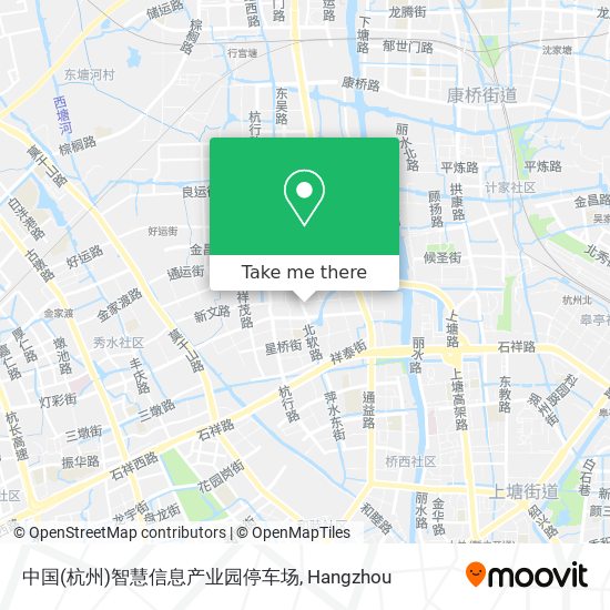中国(杭州)智慧信息产业园停车场 map