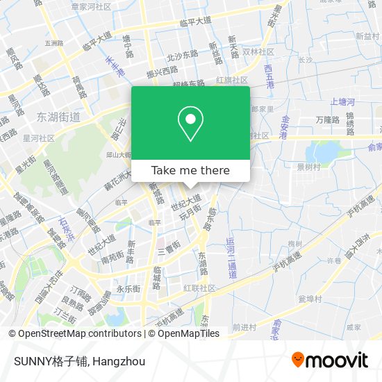 SUNNY格子铺 map