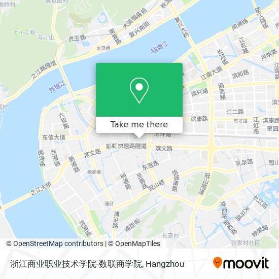 浙江商业职业技术学院-数联商学院 map