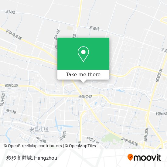 步步高鞋城 map
