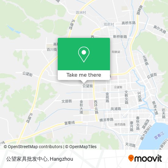 公望家具批发中心 map
