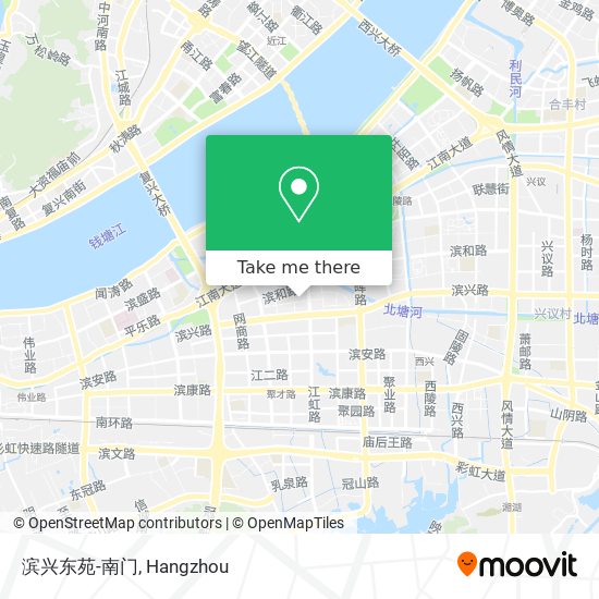 滨兴东苑-南门 map