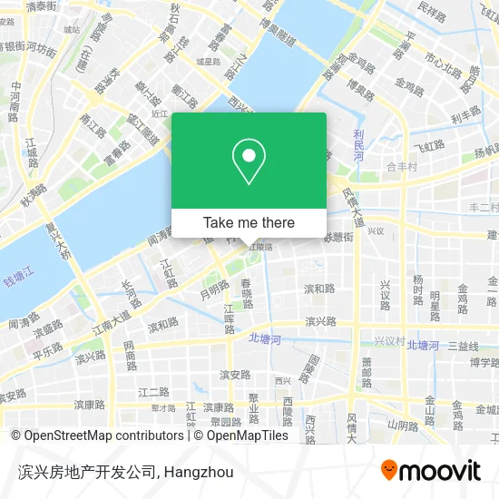 滨兴房地产开发公司 map