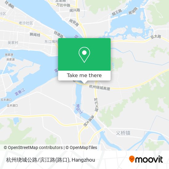 杭州绕城公路/滨江路(路口) map