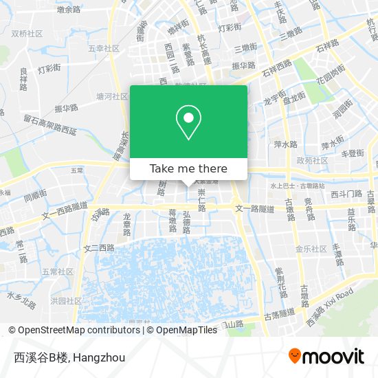 西溪谷B楼 map