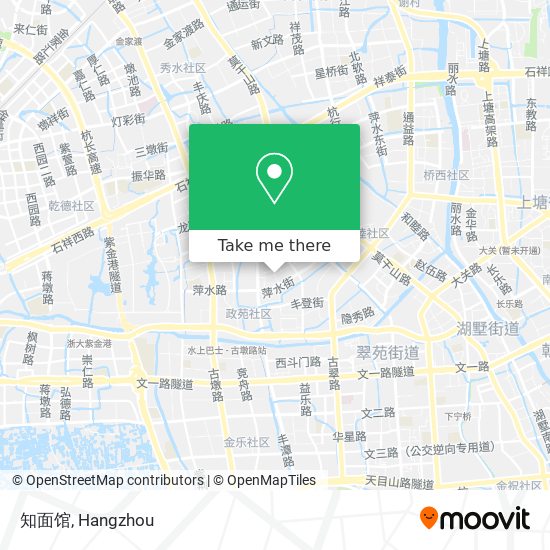 知面馆 map