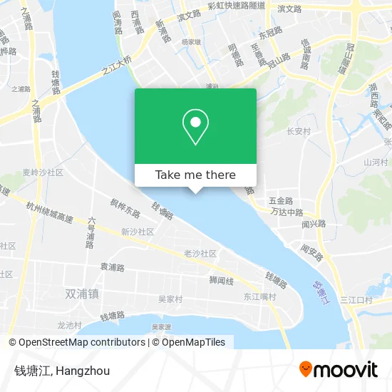 钱塘江 map