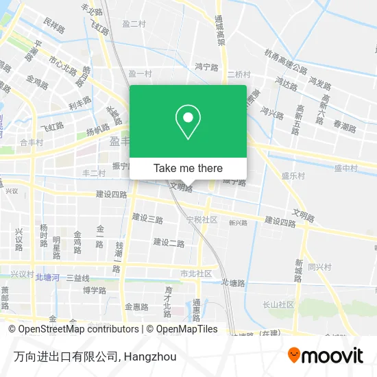 万向进出口有限公司 map