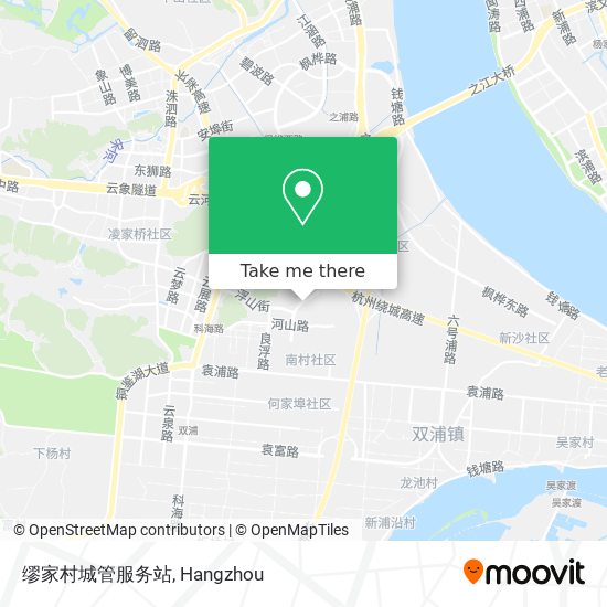 缪家村城管服务站 map