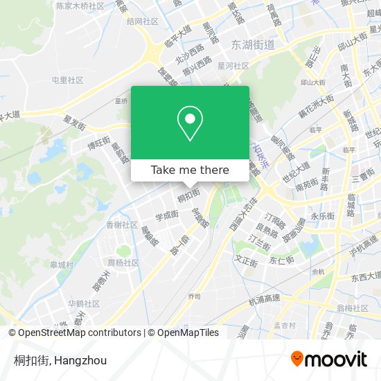 桐扣街 map