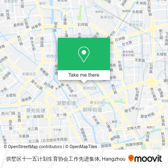 拱墅区十一五计划生育协会工作先进集体 map
