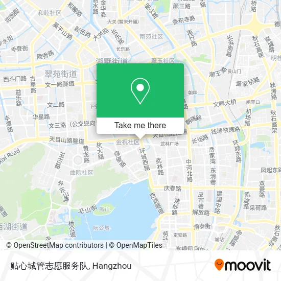 贴心城管志愿服务队 map