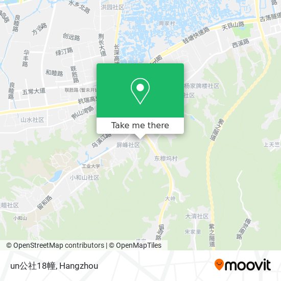un公社18幢 map