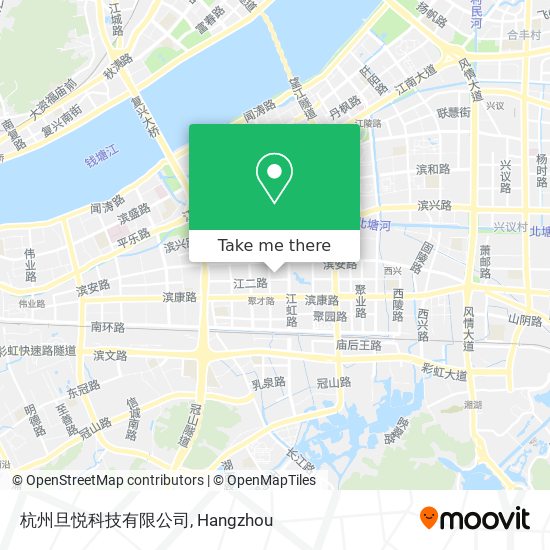 杭州旦悦科技有限公司 map