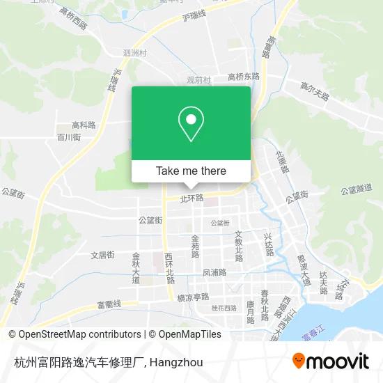 杭州富阳路逸汽车修理厂 map