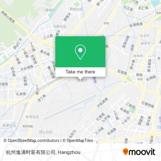 杭州逸满时装有限公司 map