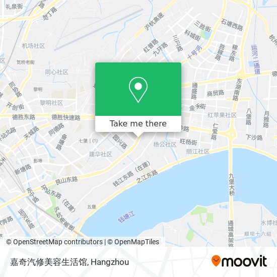 嘉奇汽修美容生活馆 map