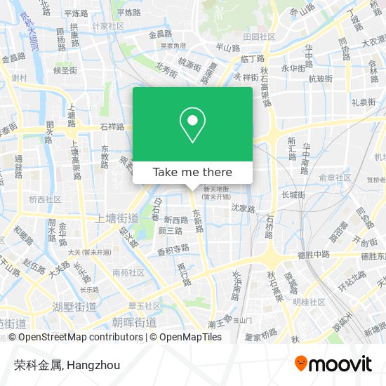 荣科金属 map