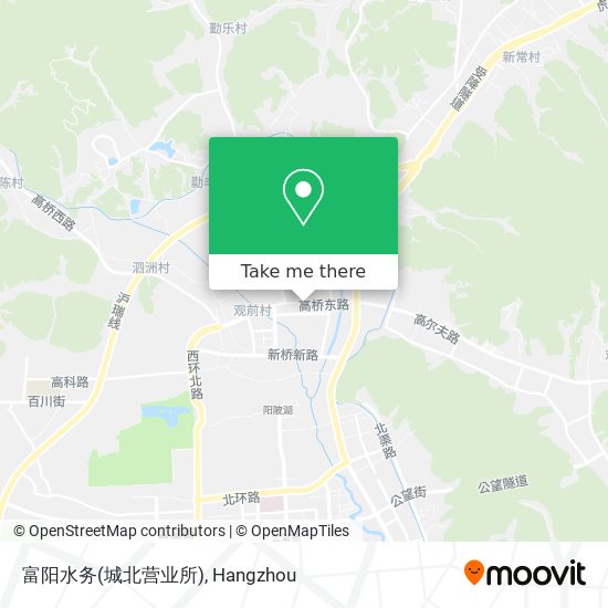 富阳水务(城北营业所) map