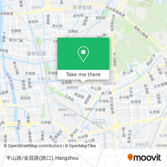 半山路/金昌路(路口) map
