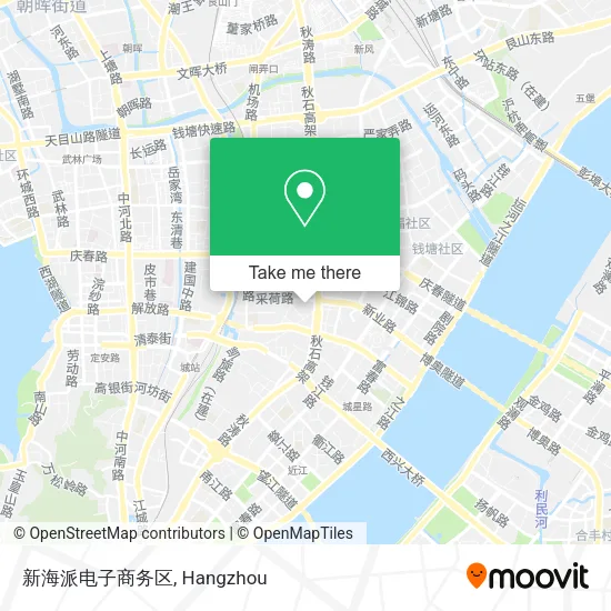 新海派电子商务区 map