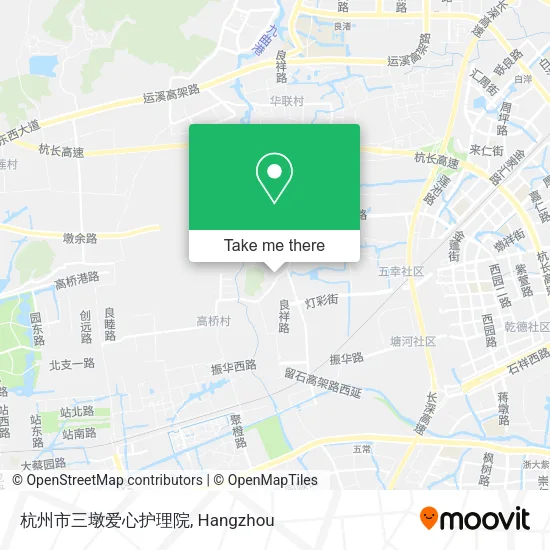 杭州市三墩爱心护理院 map