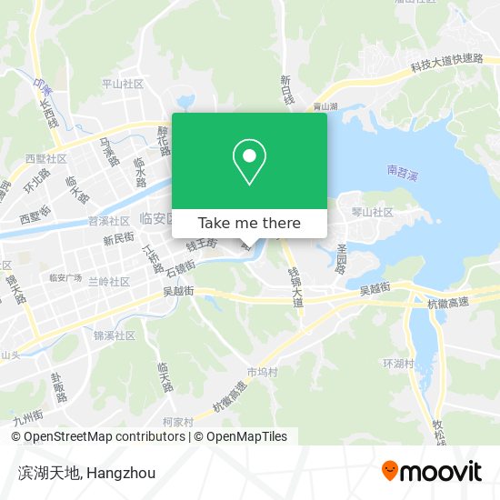滨湖天地 map