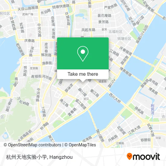 杭州天地实验小学 map
