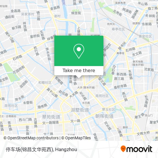 停车场(锦昌文华苑西) map