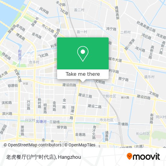 老虎餐厅(沪宁时代店) map