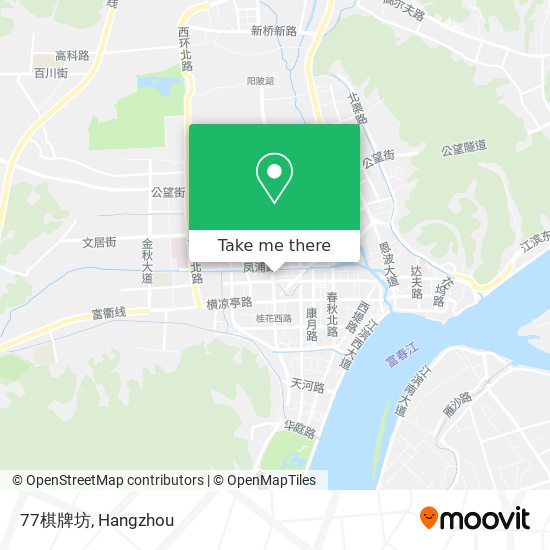 77棋牌坊 map