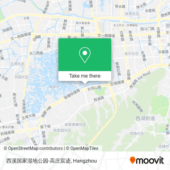 西溪国家湿地公园-高庄宸迹 map