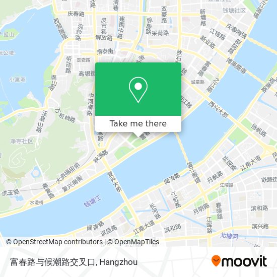 富春路与候潮路交叉口 map